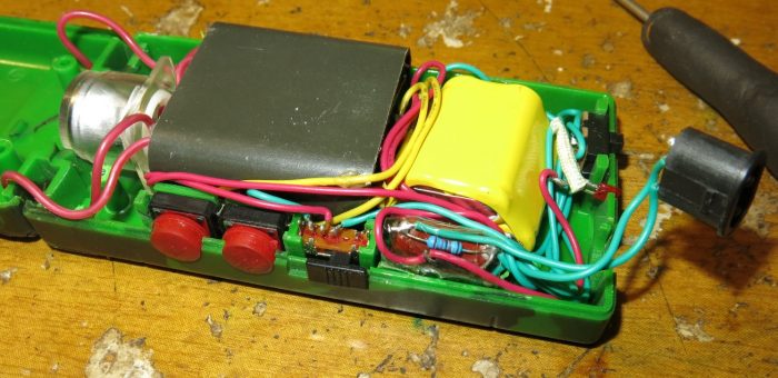 Внутреннее устройство электрошокера Оса 1128-3 (фото 1)