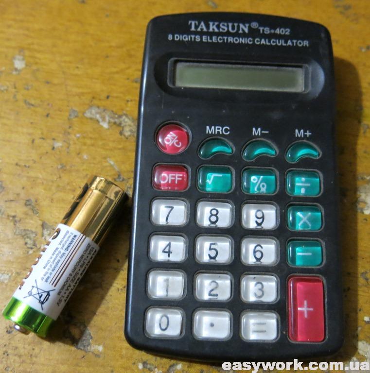 Калькулятор TAKSUN TS-402