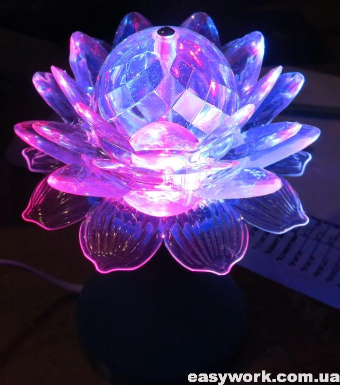 Отремонтированная диско-лампа LED Magic Ball Light