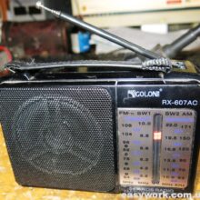 Ремонт радио GOLON RX-607AC (не включается)